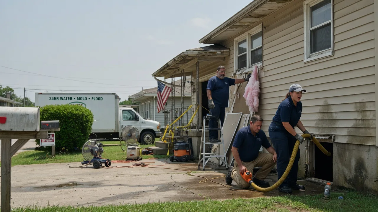 Water Damage Repair in Mason City, IL near me